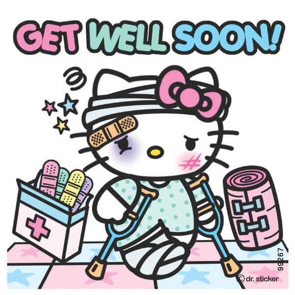 hello kitty get well soon