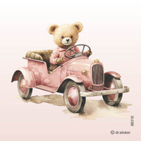 pink bear on the go