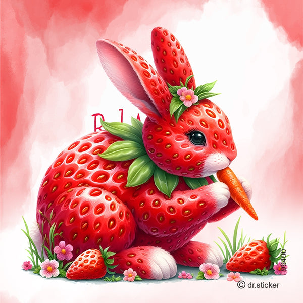 Strawberry animals #1