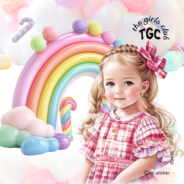 The Girls Club Pastel Candy house #2