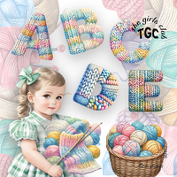 The Girls Club Knitted Alphabet