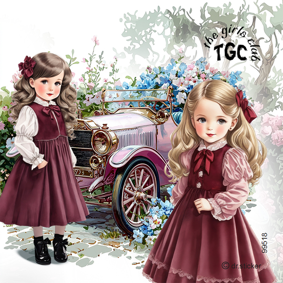 The Girls Club Vintage Car