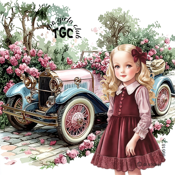 The Girls Club Vintage Car