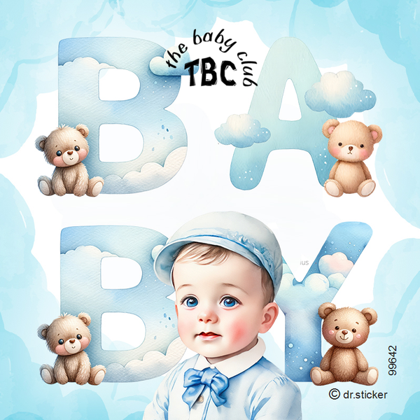 I Love The Baby Club Blue