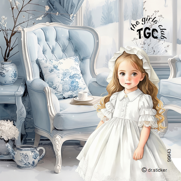 The Girls Club Vintage Blue