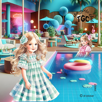The Girls Club swimming pools