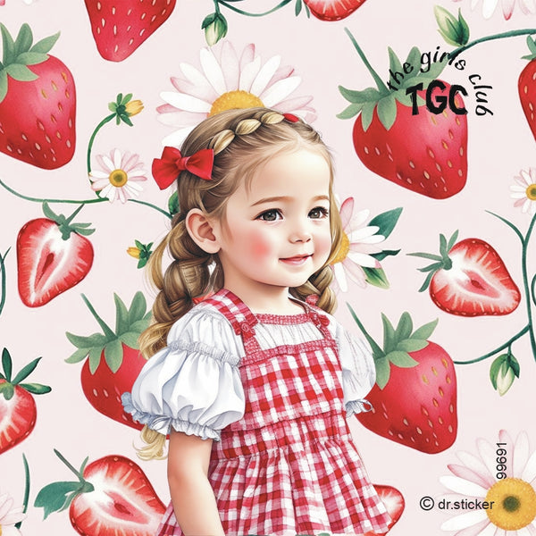 The Girls Club Transparent Strawberry Backgrounds