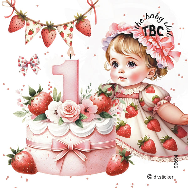 The Baby Club Transparent 1st Birthday