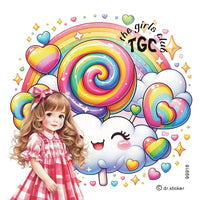 The Girls Club Transparent Animiated Rainbows