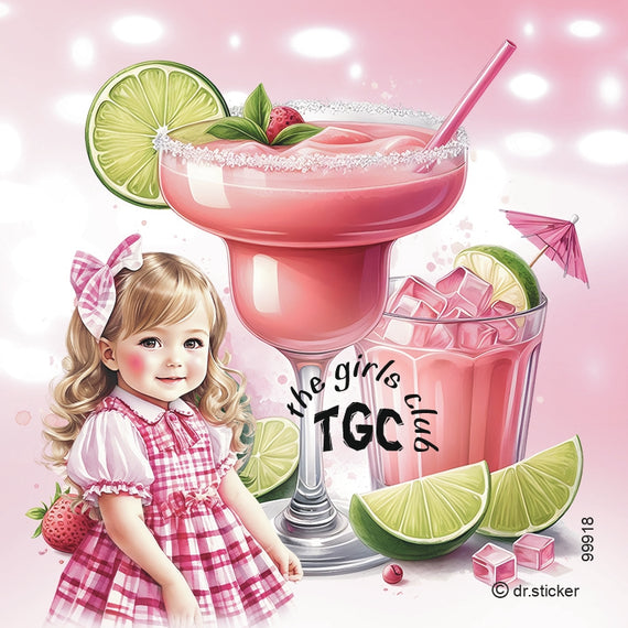 The Girls Club Transparent Margarita Shot Cups