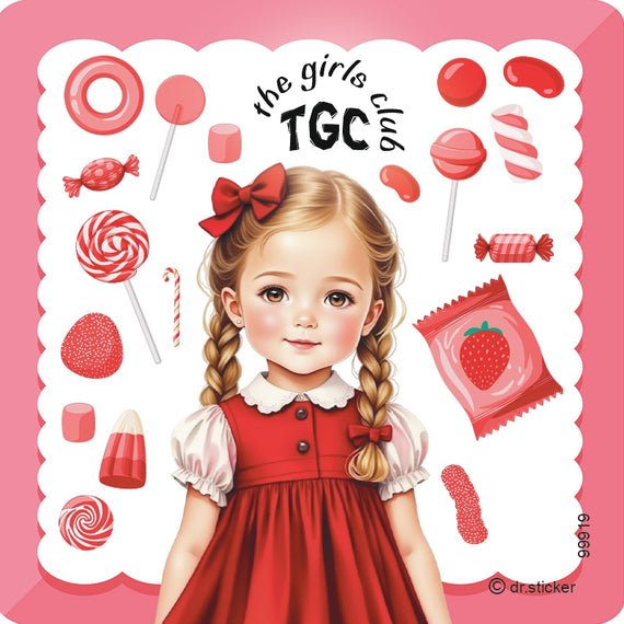 The GIrls Club Transparent Colored Treats