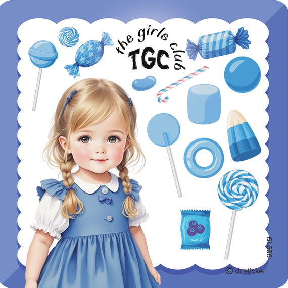 The GIrls Club Transparent Colored Treats