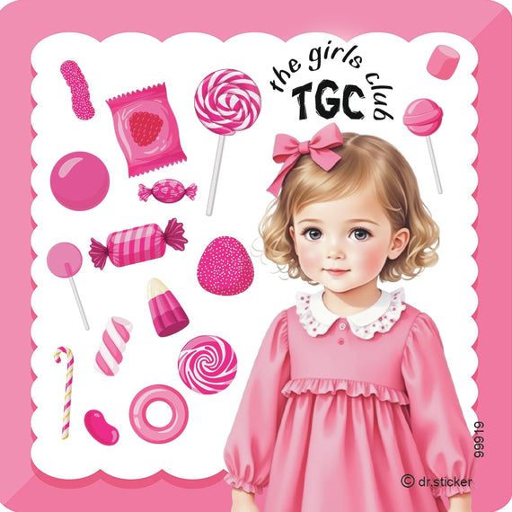 The GIrls Club Transparent Colored Treats