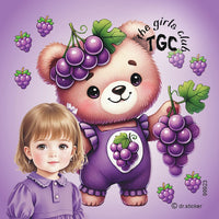 The Girls Club Transparent Fruit Bear