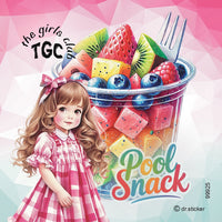 The Girls Club Transparent Pool Snacks