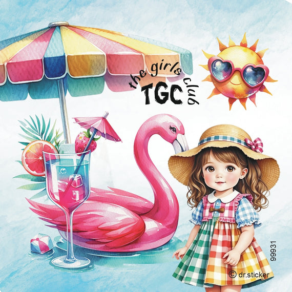 The Girls Club Transparent Pool Party