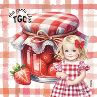 The Girls Club Transparent Jam Jars