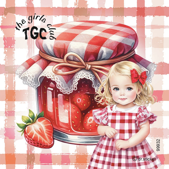 The Girls Club Transparent Jam Jars