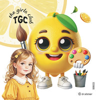 The Girls Club Transparent Cartoon Lemonade