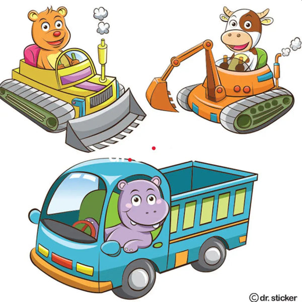 animals driving vehicles 10