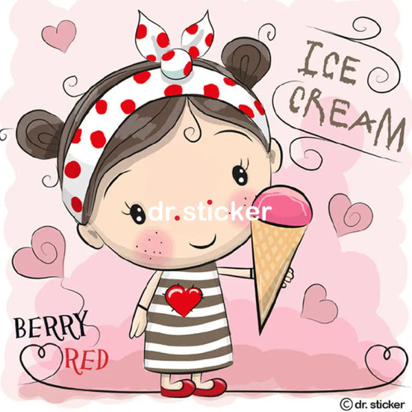 Berry Red - Girl summer fun 121