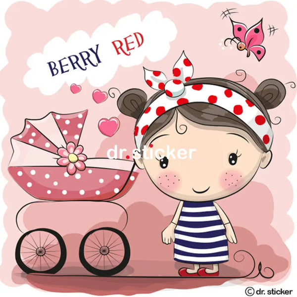 Berry Red - Girl summer fun 121