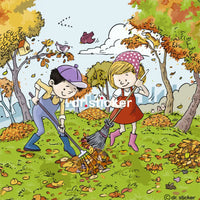 boy and girl playing outdoors- seasons 105