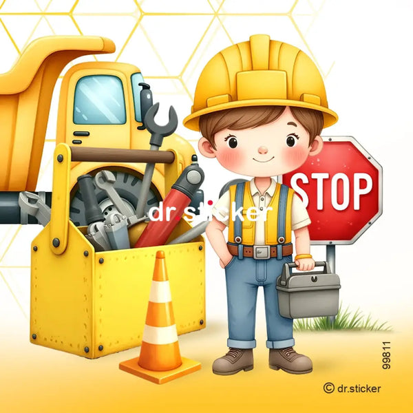 Busy Construction Site 811