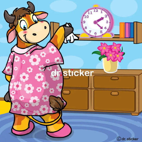 cartoon animals doing house chores 190