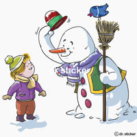 cartoon snowman 79