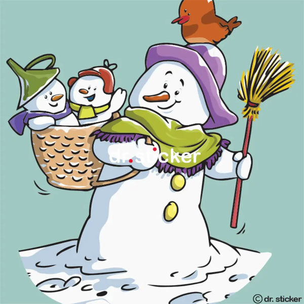 cartoon snowman 79
