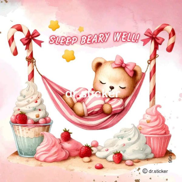 cute little pink bear #1 419