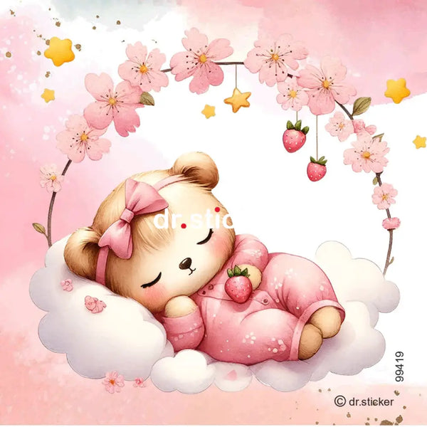 cute little pink bear #1 419