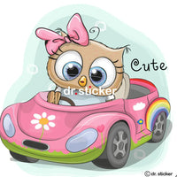 cute owl having fun 117