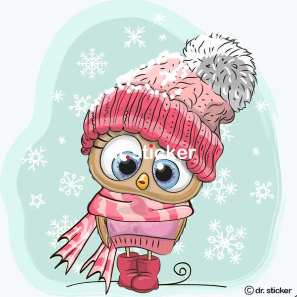 cute owl having fun 117