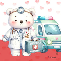 Doctor red and blue 437