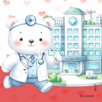 Doctor red and blue 437