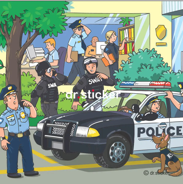 emergency vehicles on scene 317