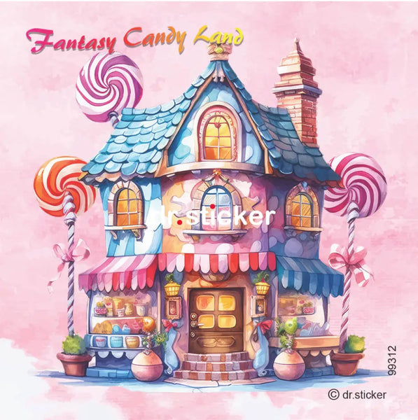 Fantasy Candy land glitter 312