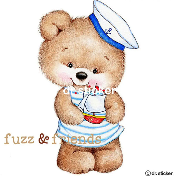 fuzz and friends- bear so sweet 132