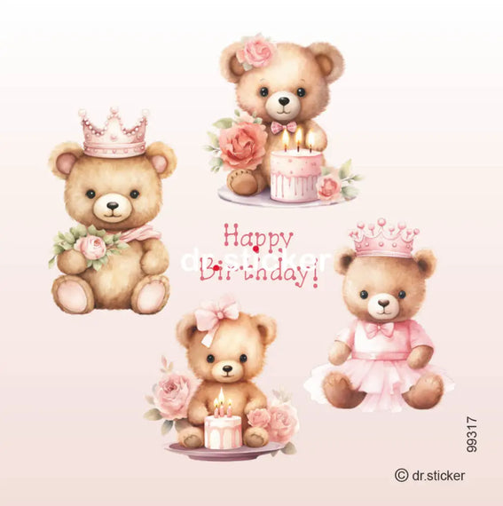 happy birthday bear 317