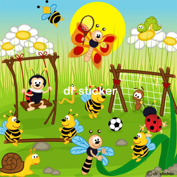 insects playing in the park 88