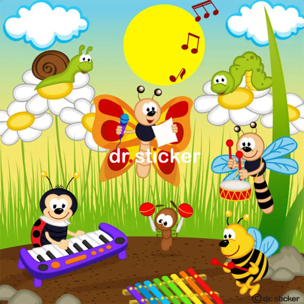 insects playing in the park 88