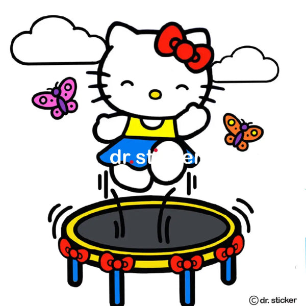 Kitty doing sports 205