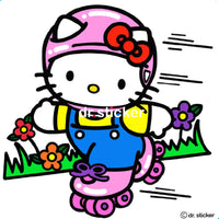 Kitty doing sports 205
