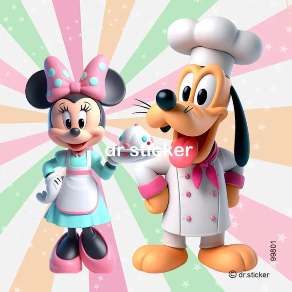 Minnie Friends In Sunburst 801