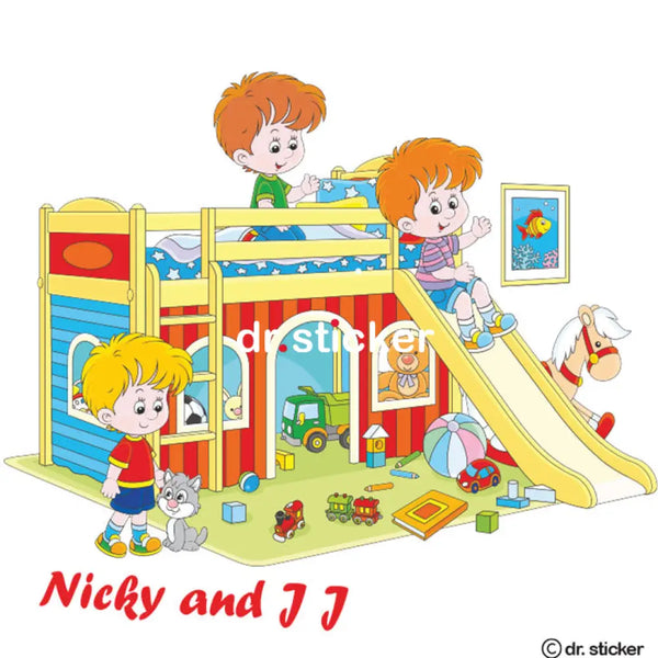 Nicky and JJ- boy camping out 54