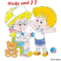 Nicky and JJ- girl and boy going to doctor 55