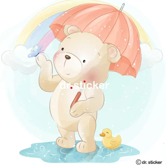 pastel bear summer fun 193