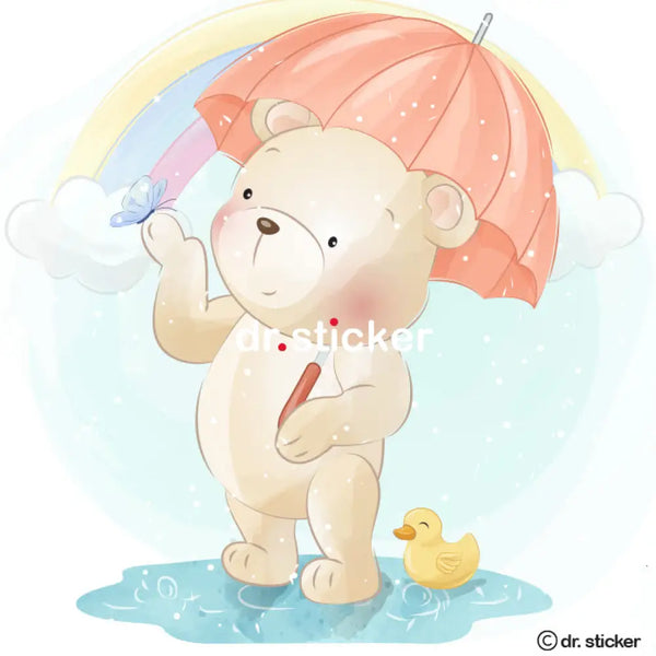 pastel bear summer fun 193